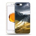 Дизайнерский силиконовый чехол для Iphone 7 Plus / 8 Plus горы