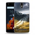 Дизайнерский силиконовый чехол для Wileyfox Storm горы