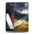 Дизайнерский пластиковый чехол для LG V20 горы