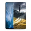 Дизайнерский пластиковый чехол для OPPO Reno2 Z горы