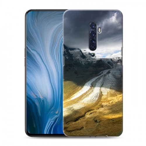 Дизайнерский пластиковый чехол для OPPO Reno2 Z горы