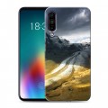 Дизайнерский силиконовый чехол для Meizu 16T горы