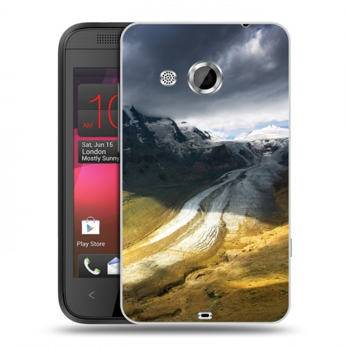 Дизайнерский пластиковый чехол для HTC Desire 200 горы