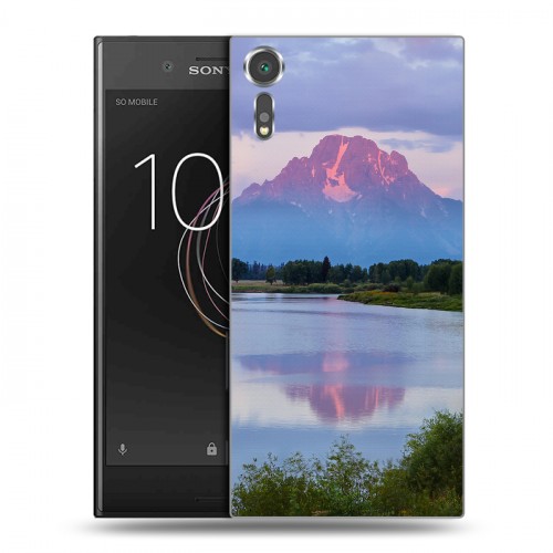 Дизайнерский пластиковый чехол для Sony Xperia XZs озеро