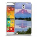 Дизайнерский пластиковый чехол для Samsung Galaxy Note 3 озеро