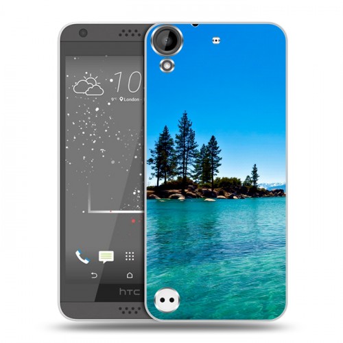 Дизайнерский пластиковый чехол для HTC Desire 530 озеро