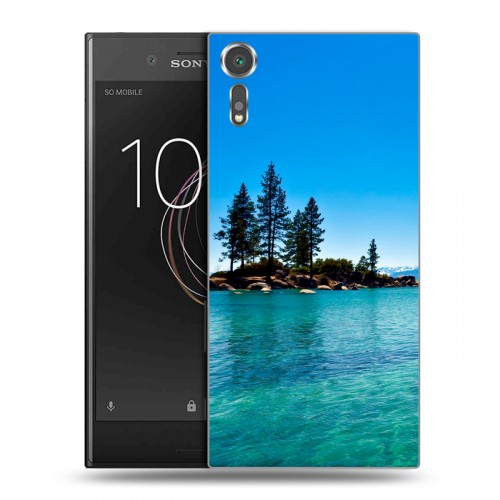 Дизайнерский пластиковый чехол для Sony Xperia XZs озеро