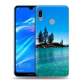 Дизайнерский пластиковый чехол для Huawei Y6 (2019) озеро