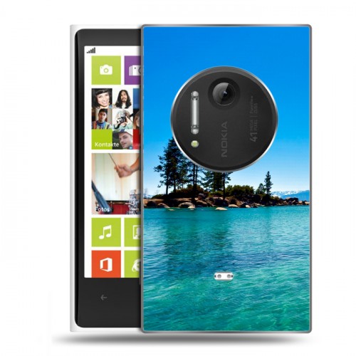 Дизайнерский пластиковый чехол для Nokia Lumia 1020 озеро