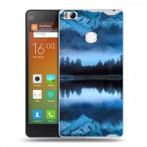 Дизайнерский силиконовый чехол для Xiaomi Mi4S озеро