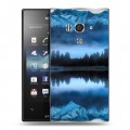 Дизайнерский пластиковый чехол для Sony Xperia acro S озеро