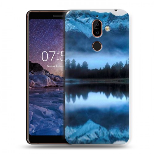 Дизайнерский пластиковый чехол для Nokia 7 Plus озеро