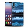 Дизайнерский силиконовый с усиленными углами чехол для Huawei P20 Pro озеро