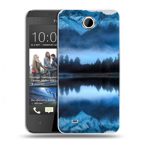 Дизайнерский пластиковый чехол для HTC Desire 300 озеро