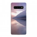 Дизайнерский силиконовый чехол для Samsung Galaxy S10 озеро
