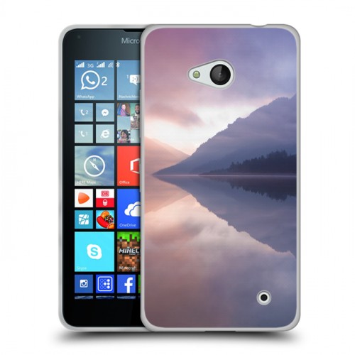 Дизайнерский пластиковый чехол для Microsoft Lumia 640 озеро