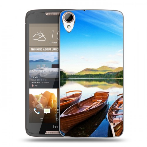 Дизайнерский силиконовый чехол для HTC Desire 828 озеро