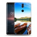 Дизайнерский пластиковый чехол для Nokia 8 Sirocco озеро