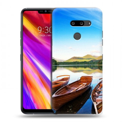 Дизайнерский пластиковый чехол для LG G8 ThinQ озеро