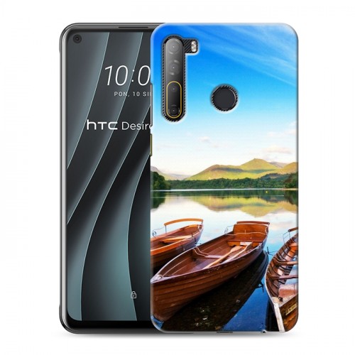 Дизайнерский силиконовый чехол для HTC Desire 20 Pro озеро