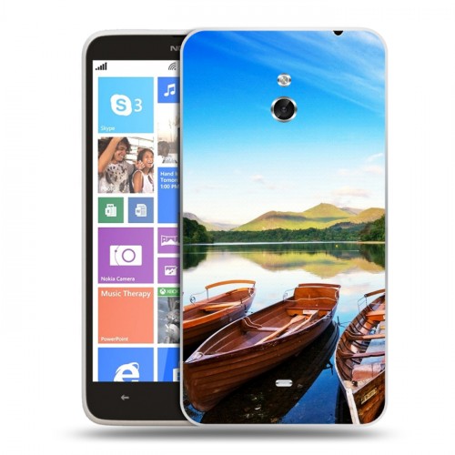 Дизайнерский пластиковый чехол для Nokia Lumia 1320 озеро