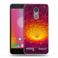 Дизайнерский силиконовый чехол для Lenovo K6 Абстракции Фрактал