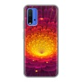 Дизайнерский силиконовый чехол для Xiaomi RedMi 9T Абстракции Фрактал