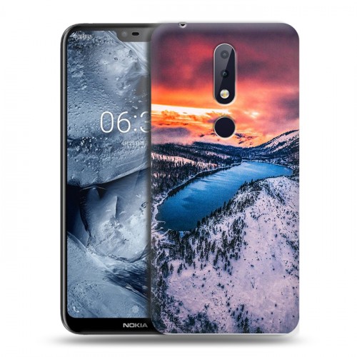 Дизайнерский пластиковый чехол для Nokia 6.1 Plus озеро