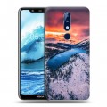 Дизайнерский силиконовый чехол для Nokia 5.1 Plus озеро