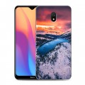 Дизайнерский силиконовый с усиленными углами чехол для Xiaomi RedMi 8A озеро