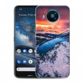 Дизайнерский силиконовый чехол для Nokia 8.3 озеро