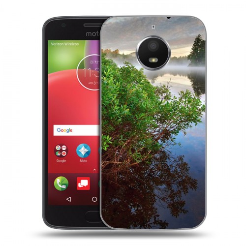 Дизайнерский пластиковый чехол для Motorola Moto E4 Plus озеро