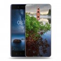 Дизайнерский пластиковый чехол для Nokia 8 озеро