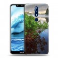 Дизайнерский силиконовый чехол для Nokia 5.1 Plus озеро