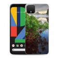 Дизайнерский пластиковый чехол для Google Pixel 4 XL озеро