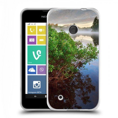 Дизайнерский пластиковый чехол для Nokia Lumia 530 озеро