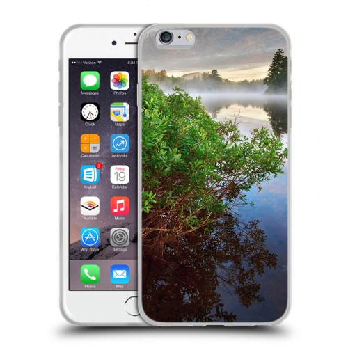 Дизайнерский силиконовый чехол для Iphone 6 Plus/6s Plus озеро