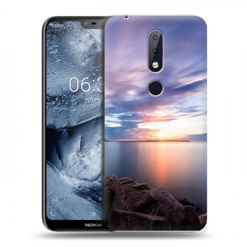 Дизайнерский пластиковый чехол для Nokia 6.1 Plus озеро