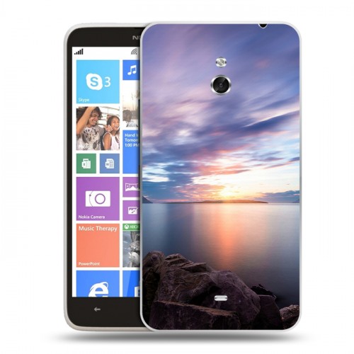 Дизайнерский пластиковый чехол для Nokia Lumia 1320 озеро