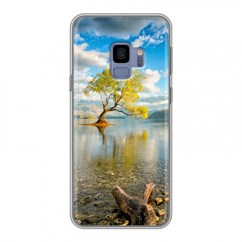 Дизайнерский пластиковый чехол для Samsung Galaxy S9 озеро