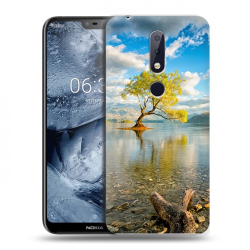 Дизайнерский силиконовый чехол для Nokia 6.1 Plus озеро