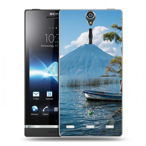 Дизайнерский пластиковый чехол для Sony Xperia S озеро