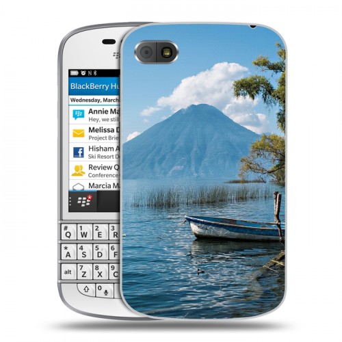 Дизайнерский пластиковый чехол для BlackBerry Q10 озеро