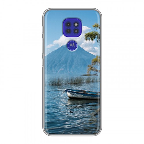 Дизайнерский силиконовый чехол для Motorola Moto G9 Play озеро