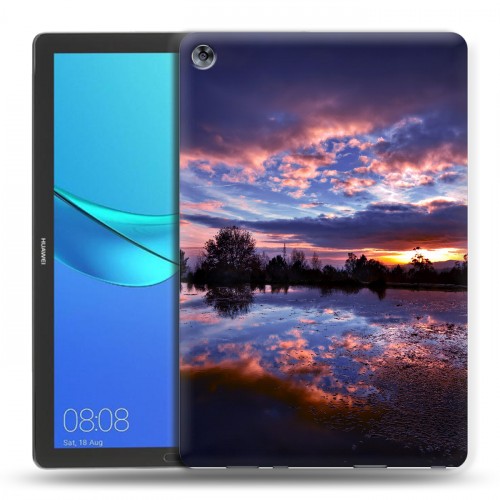 Дизайнерский силиконовый чехол для Huawei MediaPad M5 10.8 озеро