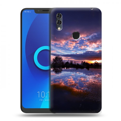 Дизайнерский силиконовый чехол для Alcatel 5V озеро