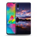 Дизайнерский пластиковый чехол для Samsung Galaxy M20 озеро