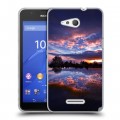 Дизайнерский пластиковый чехол для Sony Xperia E4g озеро