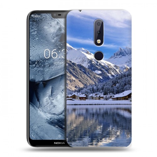 Дизайнерский пластиковый чехол для Nokia 6.1 Plus озеро