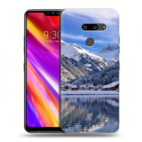 Дизайнерский пластиковый чехол для LG G8 ThinQ озеро